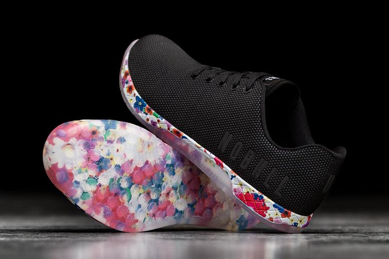 Black Nobull Daisy Men's Trainers | CA X1433Y